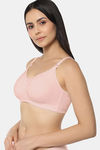 Amante Double Layered Non Wired Full Maternity / Nursing Bra - Blush Pink — thumbnail 2